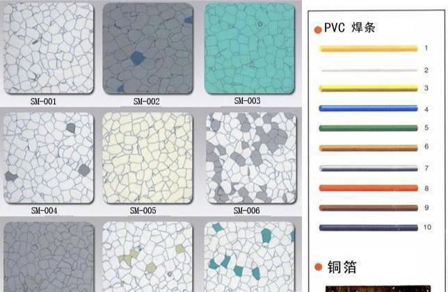 PVC防靜電地板數值